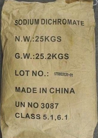 Sodium Dichromate – Na2Cr2O7.2H2O (Phèn đỏ)