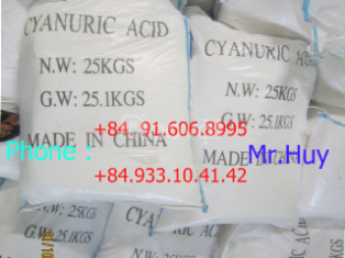 CYANURIC ACID (C3N3H3O3) 25KG/BAG, CHINA