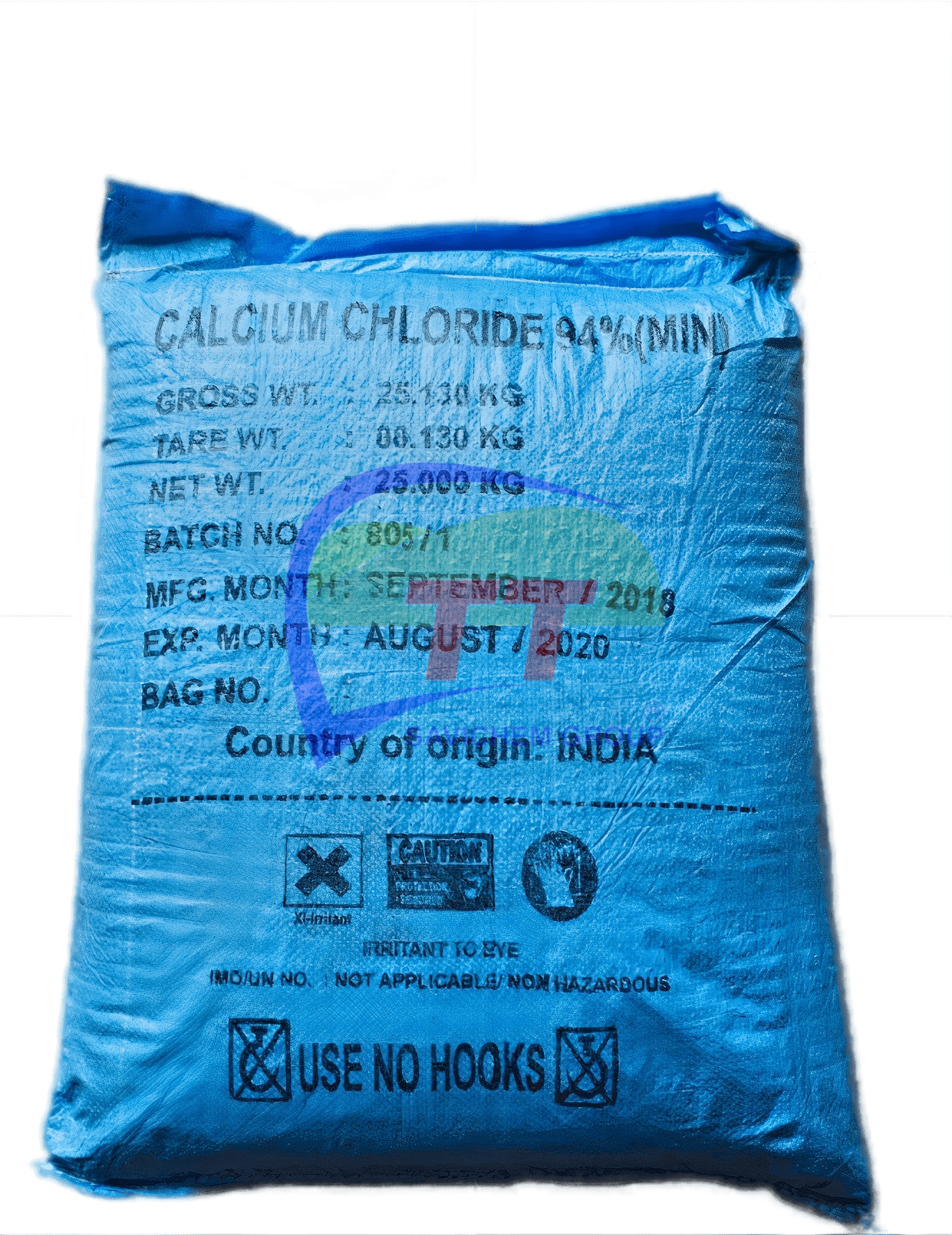 Calcium Chloride, CaCl2 94 25kg/Bao