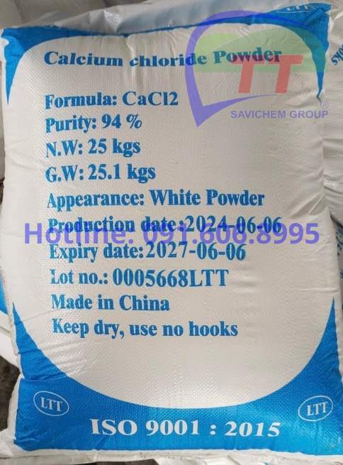 Calcium Chloride CaCl2 94% , Canxi Clorua