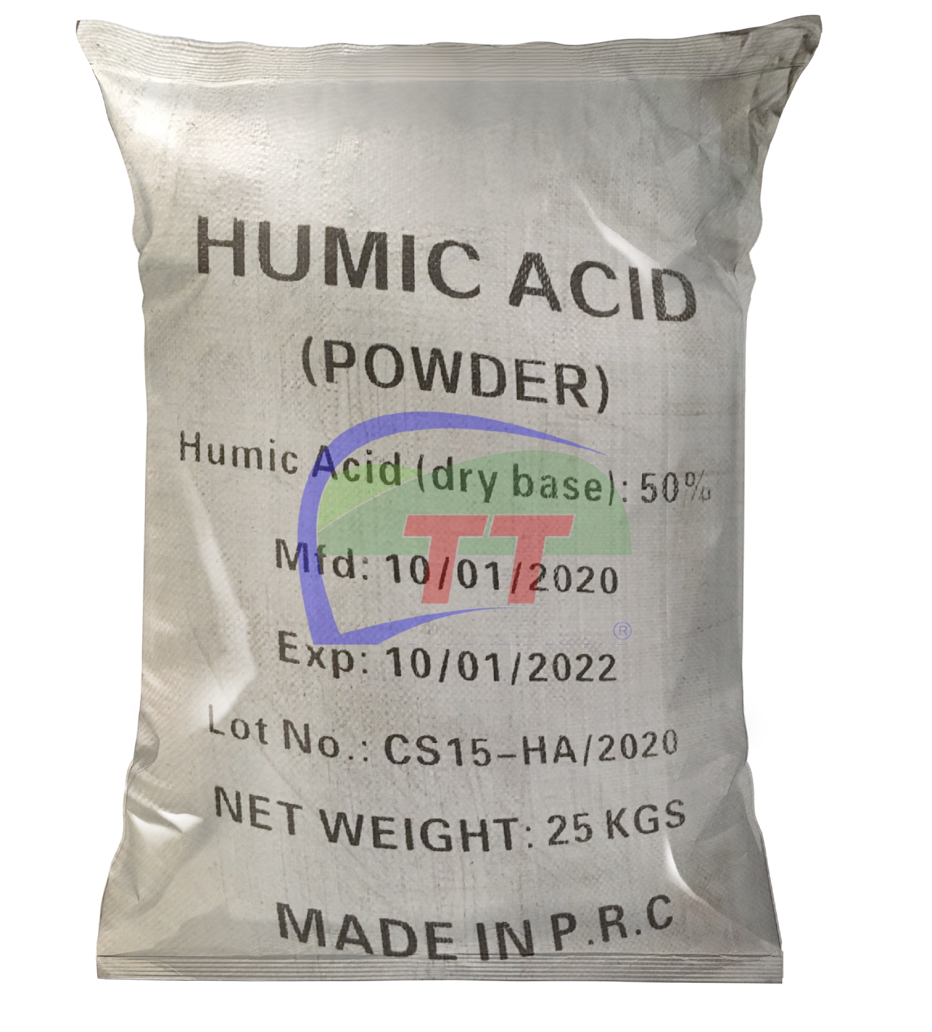 Humic Acid 40 - 50% 25kg/Bao, Trung Quốc